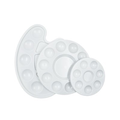 Plastmasas krāsu palete